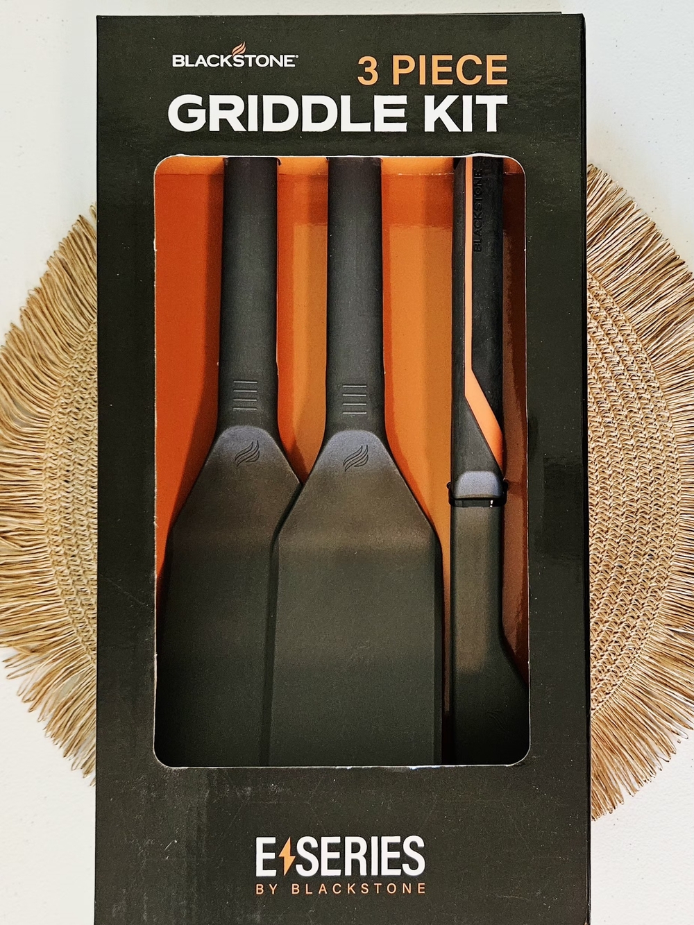 Blackstone E-Series 3 Pc Griddle Kit Silicone Utensil Set Heat Resistant